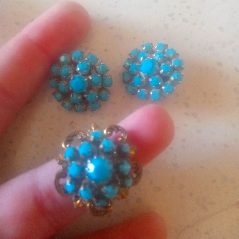 Vintage Ring and Earrings